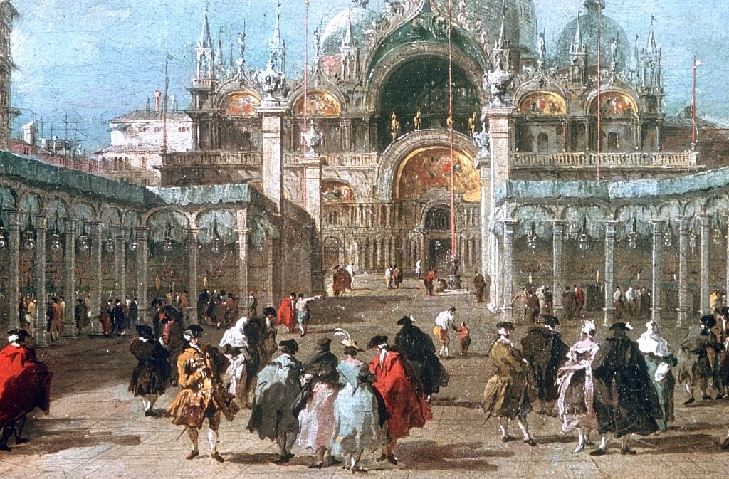 La festa dell'Ascensione in Piazza San Marco - dettaglio